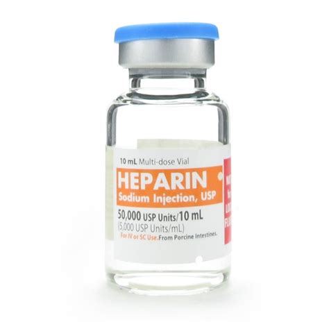 Heparin SODIUM Vial .